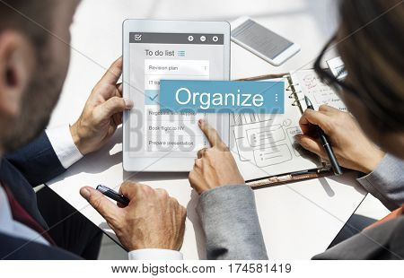 Digital Business To do List App Interface