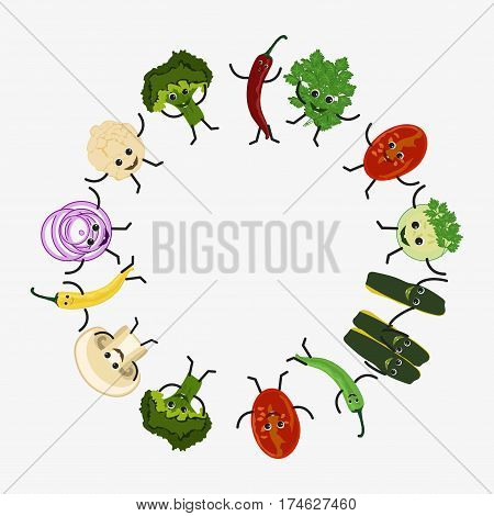Dancing Vegetables Icon