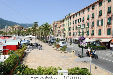 Promenade Of S.margherita Ligure