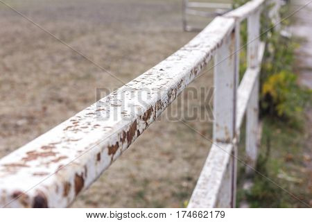 Old rusty metal square pipes. Abstract cover. Abstract background