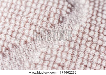 Pink fabric texture macro. Abstract line. Abstract cover. Abstract background