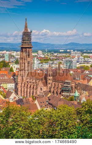Historic Town Of Freiburg Im Breisgau, Baden-wurttemberg, Germany