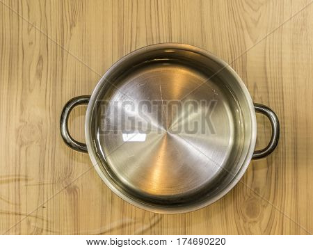 Medical Marijuana Leafs Butter Cooking With Water