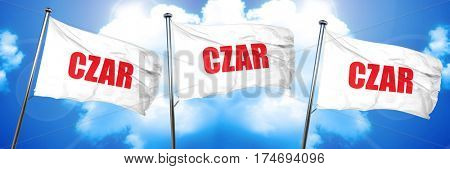 czar, 3D rendering, triple flags