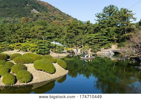 Japanese Ritsurin Garden
