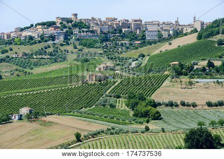 Acquaviva Picena Small Village On Marche