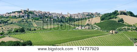 Acquaviva Picena Small Village On Marche