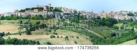 Acquaviva Picena Small Village On Marche