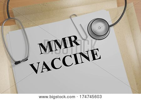 Mmr Vaccine - Medical Concept