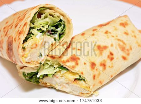 Chicken Tortilla Wraps