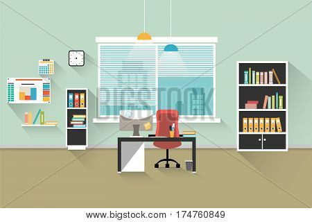 The design of the workplace in the office