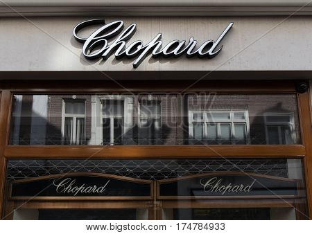 Chopard On A Store In Amsterdam