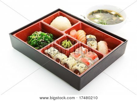 Japanske Bento frokost
