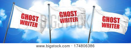 ghost writer, 3D rendering, triple flags