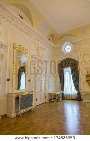 Interior Of The Petroff Palace, Moscow, Russia