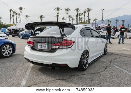 Honda Civic Modified On Display