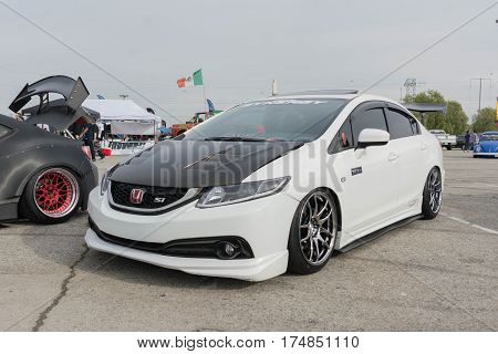 Honda Civic Modified On Display