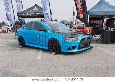 Mitsubishi Lancer On Display