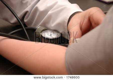 Tonometer, måling af tryk