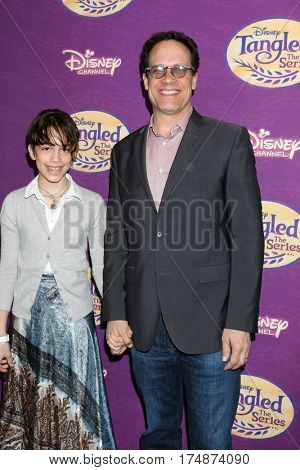LOS ANGELES - MAR 4:  Ondine Bader, Diedrich Bader at the 