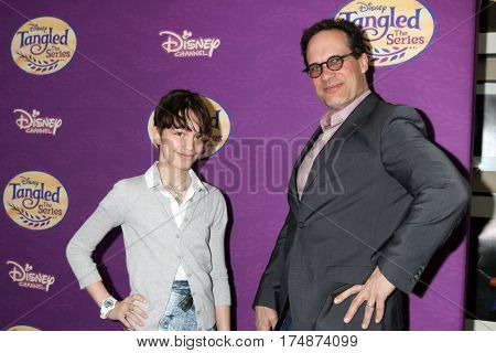 LOS ANGELES - MAR 4:  Ondine Bader, Diedrich Bader at the 