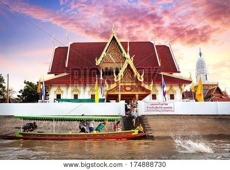 Cruise On Long Tail Boat In Thailand