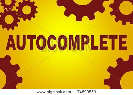 Autocomplete Technical Concept