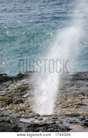 ฮอร์น Spouting ชื่อดังของเกาะ