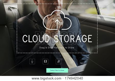 Cloud storage upload and download data management technology