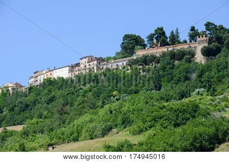 Rural Landscape Of Ripatransone On Marche