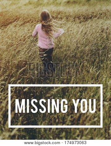 Missing You Feeling Lonely Love Yearn Design