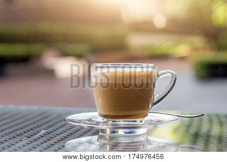 Coffee Cup In Morning