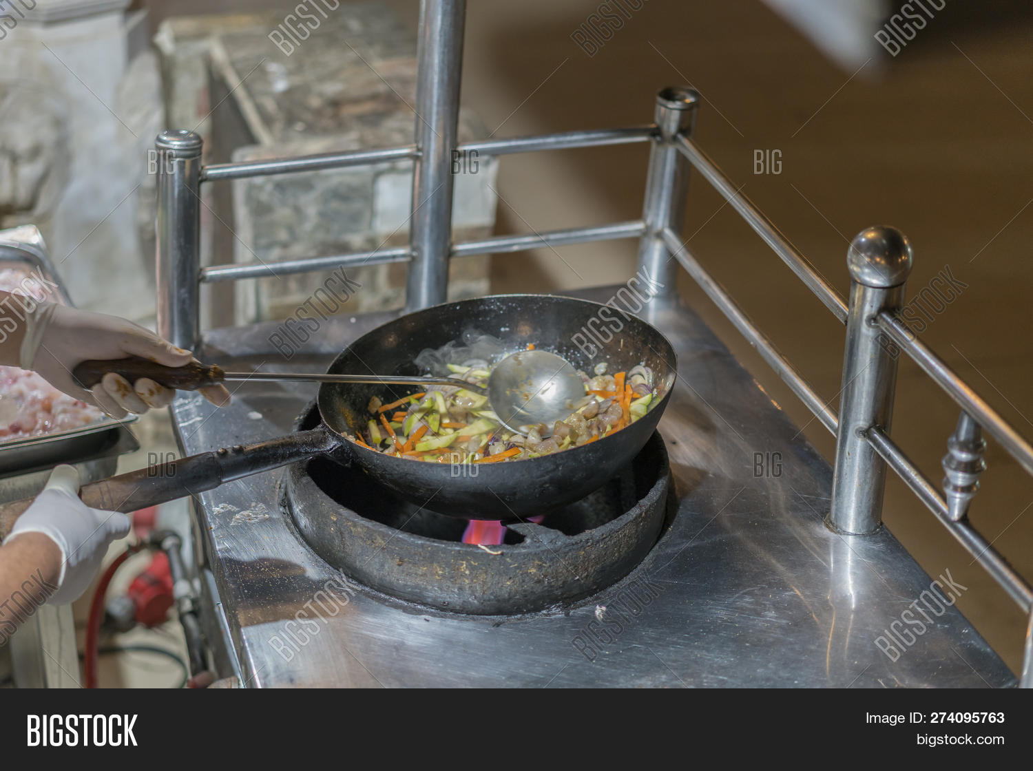 Professional Chef Fire Image & Photo (Free Trial) | Bigstock