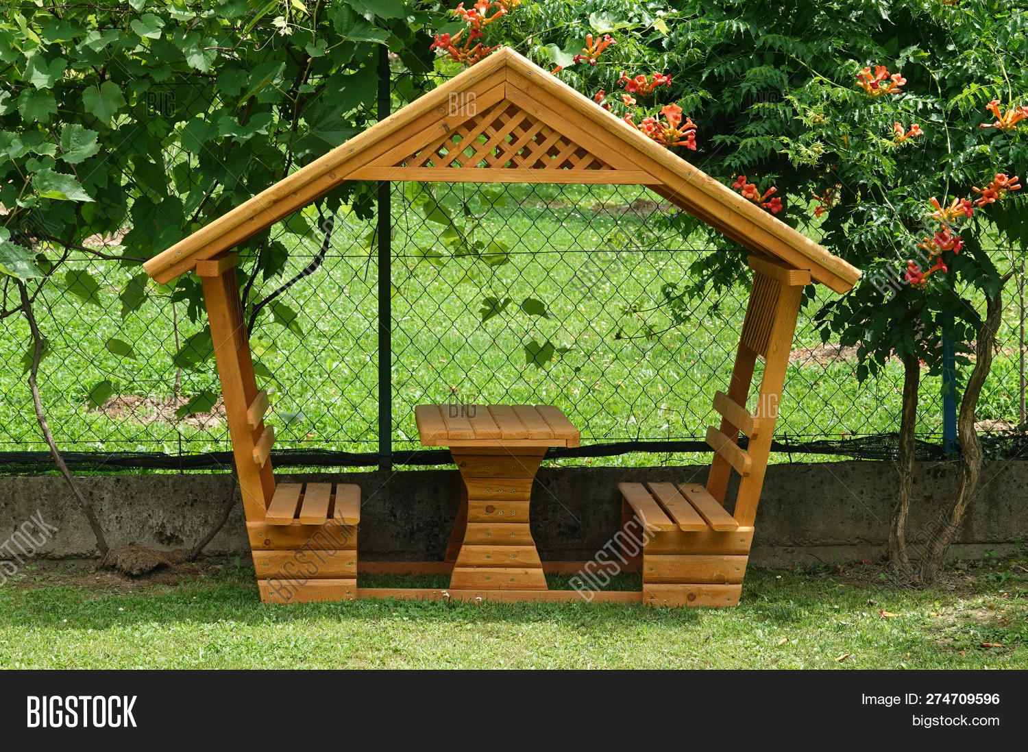 Outdoor Patio Garden Image u0026 Photo (Free Trial) | Bigstock