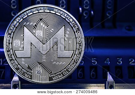 Coin Cryptocurrency Monero And The Numbers Of The Arithmometer. The Concept Of Production Or Rate Of