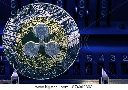 Coin Cryptocurrency Ripple And The Numbers Of The Arithmometer. The Concept Of Production Or Rate Of