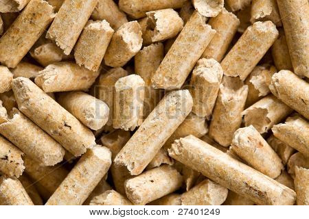 træ pellet .ecological opvarmning