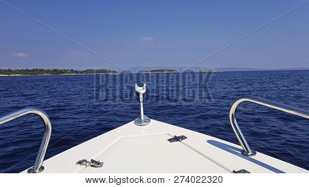 This Morning Boat Sails Over The Horizon