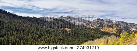 Guardsman Pass Views Of Panoramic Landscape Of The Pass From The Brighton Side By Midway And Heber V