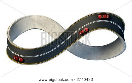 Autostrada ritirato a figura di otto