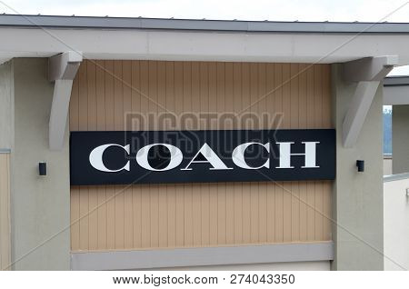 Genting Highlands, Malaysia- Dec 03, 2018 : Coach Outlet At Genting Highlands Premium Outlets, Malay