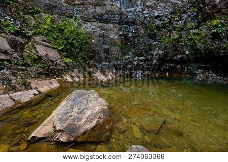 Temurun Waterfall On Langkawi Island