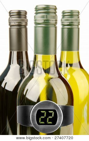 Rot Wein Thermometer
