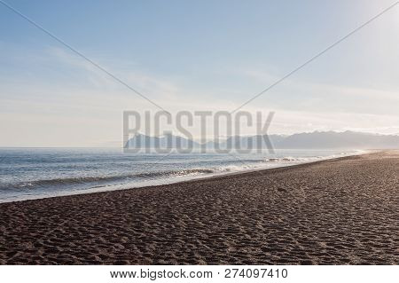 Hvalnes Lava Beach Landscape, East Iceland Landmark