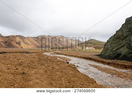 Landmannalaugar Area Landscape, Fjallabak Nature Reserve, Iceland