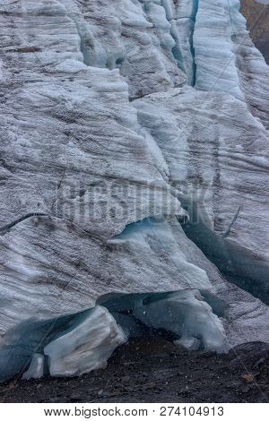 Beautiful Pastoruri Glacier In The Andes In Peru