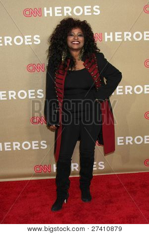 LOS ANGELES - DEC 11: Chaka Kahn ankommer til 2011 CNN Heroes Awards på Shrine Auditorium på Decem