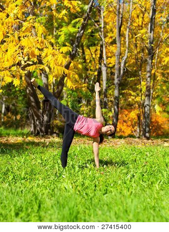 Yoga Ardha Chandrasana Pose