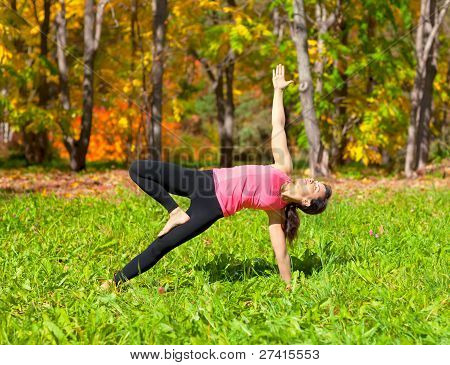 Jóga Vasishthasana pozice