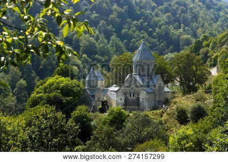 Haghartsin Is A 13th Century Monastery Located Near The Town Of Dilijan In The Tavush Province Of Ar